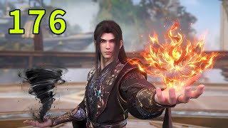 【斗破苍穹176集】解救被困的妖冥，九幽黄泉之下血战爆发，萧炎一己之力对抗九幽地冥蟒两大斗圣强者！丨Battle Through the Heavens