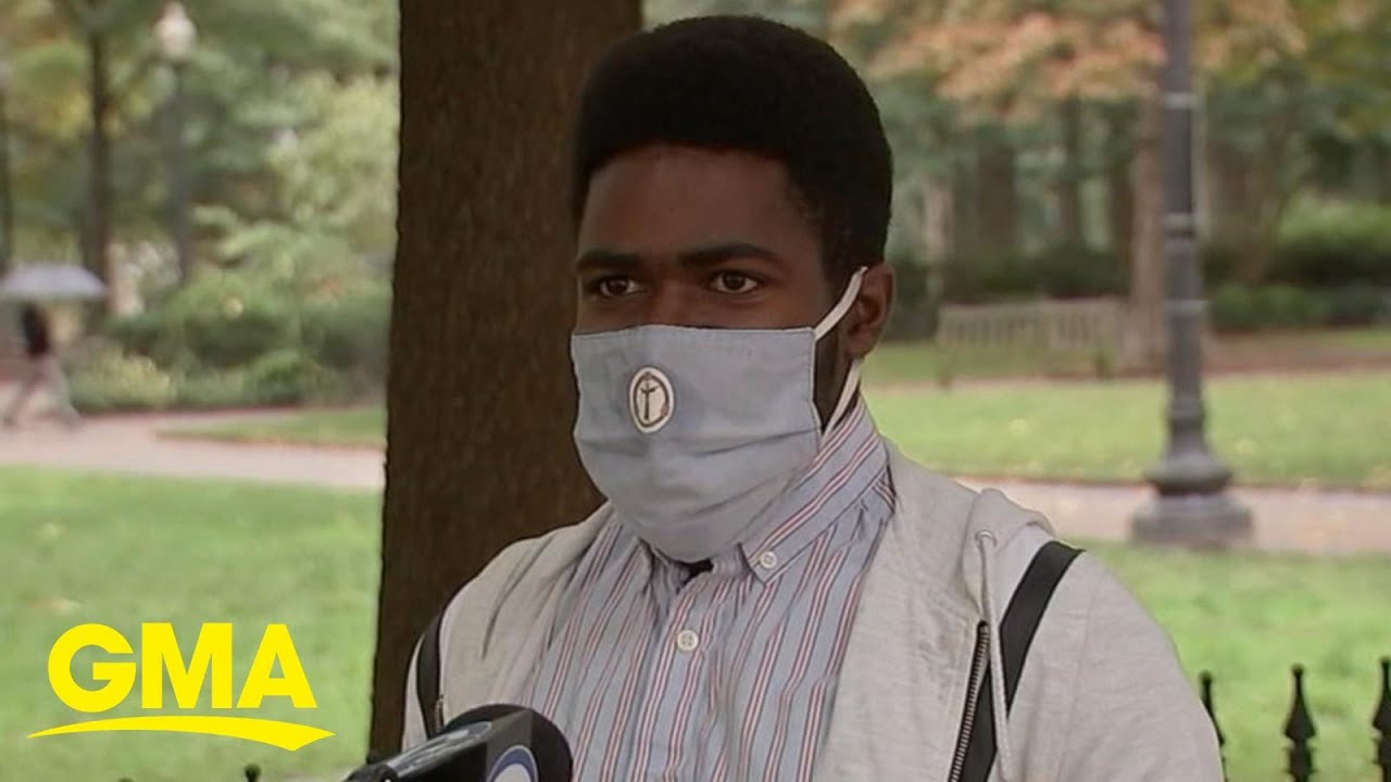 Voters react to President Trump testing positive for COVID-19 | GMA