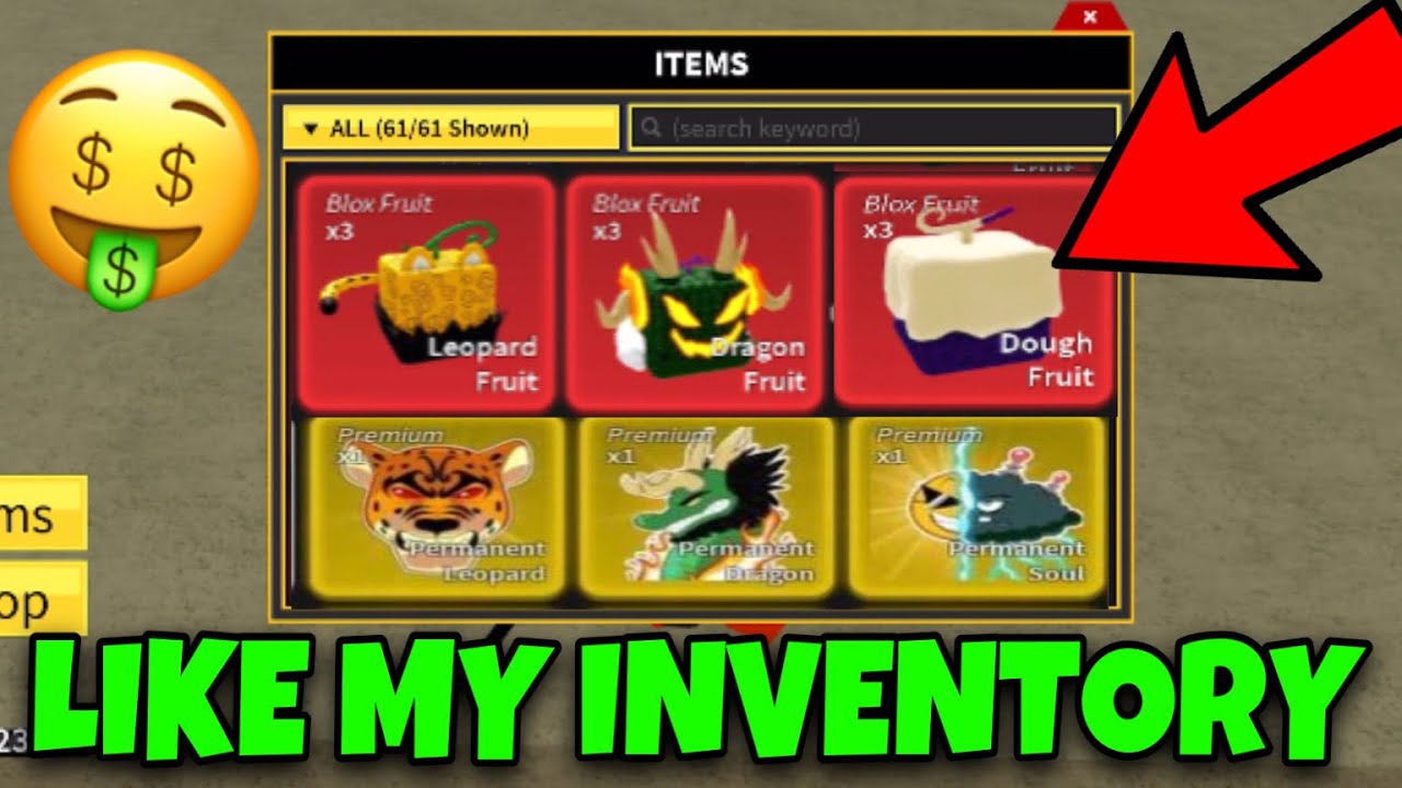 ROBLOX- Blox Fruit: Devil Fruit Dough (LVL700+Required) N 2nd Sea (CHECK  DESC)