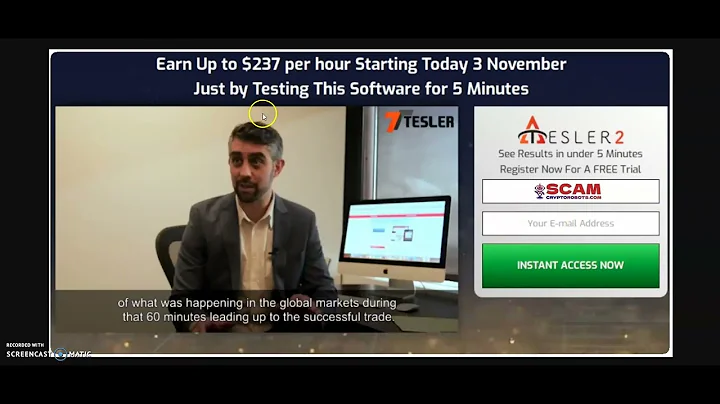 Tesler App Review. Steven Abrahams Scam Exposed. W...