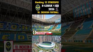 🏟️🇰🇷 10. Incheon Football Stadium - Incheon Football Stadium #mrdonutzafootball
