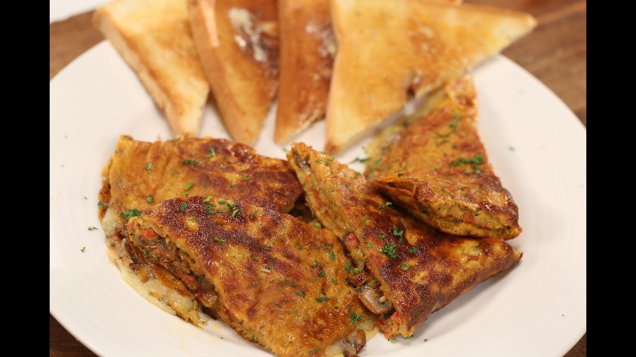 Cheese Stuffed Masala Omelette | The Food Hippie | Sanjeev Kapoor Khazana