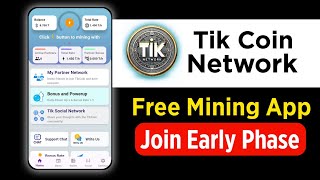 How to Mine TikCoin for Free with TikCoin Network! screenshot 5