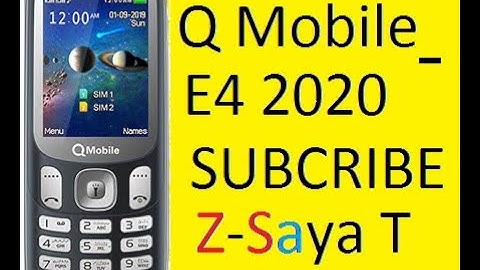 How to change imei of Q mobile E4 2020 | How to change imei of Q mobile E4