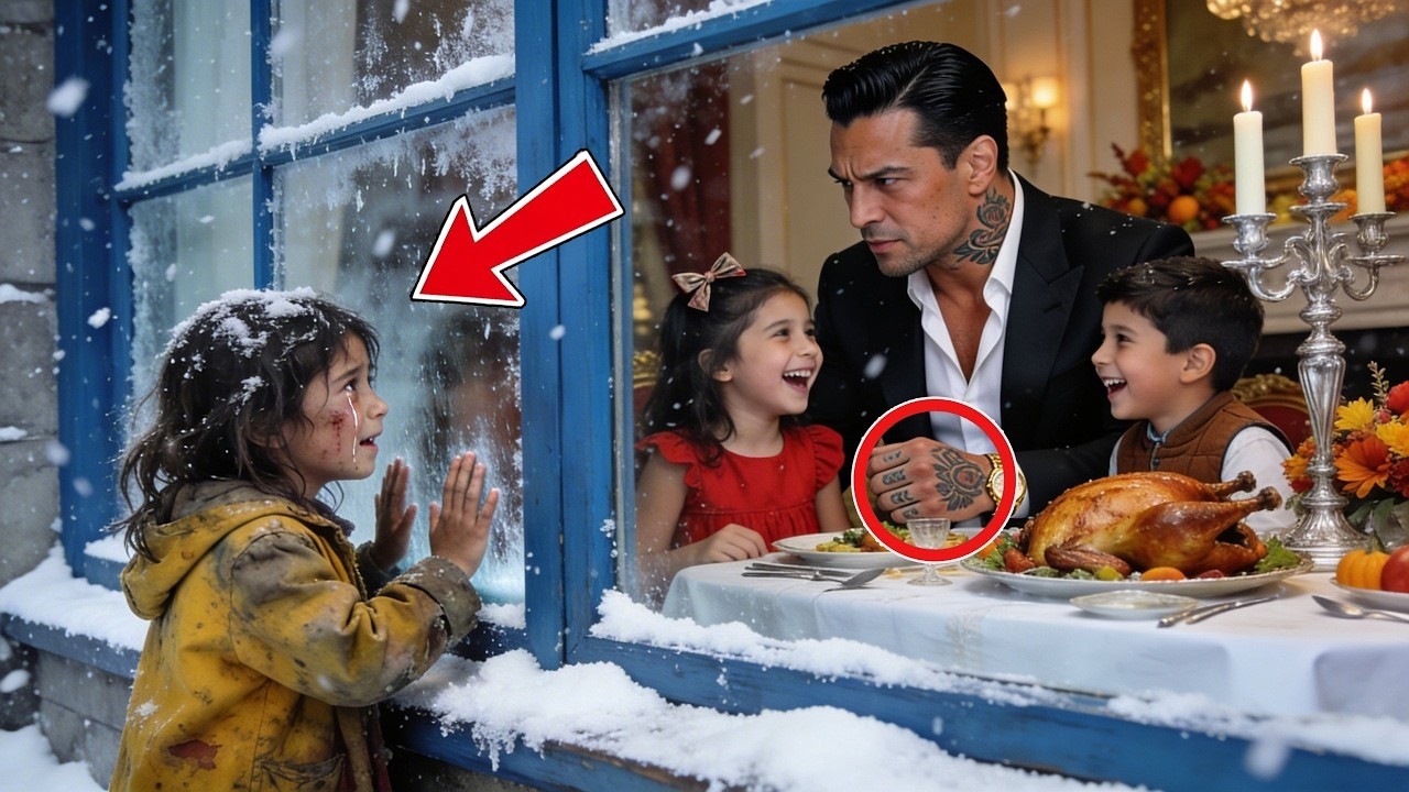 Ein kleines Mädchen blickt auf ein Luxusdinner – Was der Mafiaboss dann tat, veränderte ihr Leben