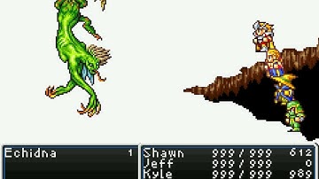 Final Fantasy I & II: Dawn of Souls - Earthgift Shrine - Echidna