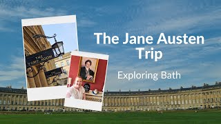 Travel vlog - Exploring The UK | Bath | The Jane Austen Centre, The Pump Room, and MORE!