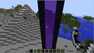 Minecraft: how to make the longest portal ever - (minecraft longest portal ever)