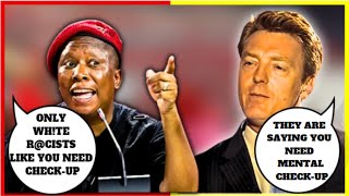 Malemayou Know Nothing About Africa Go Back To Your Studio Furious Malema Tells Arogant Journalist