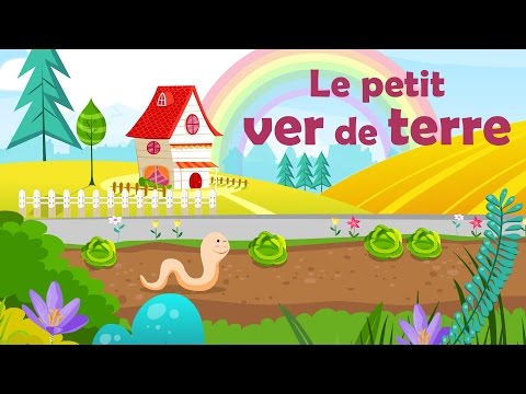 Le petit ver de terre - Comptine avec gestes pour enfants et bébés (avec les paroles)