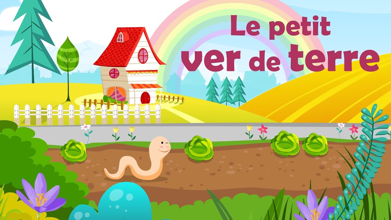 Le petit ver de terre - Comptine avec gestes pour enfants et bébés (avec les paroles) - YouTube