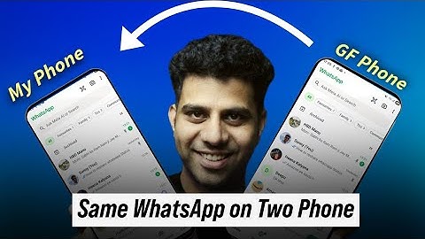 How to run same WhatsApp account on two mobile at same time