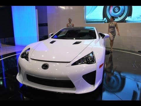 Lexus LFA at the Seoul Auto Show in South Korea