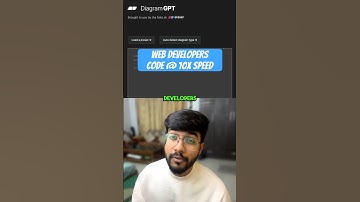 Generate technical diagrams from code or plain language prompts. #coding #programming #webdev
