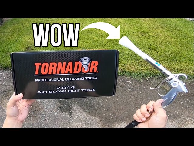 The Tornador Car Cleaning gun is a game changer for interior Detailing! 