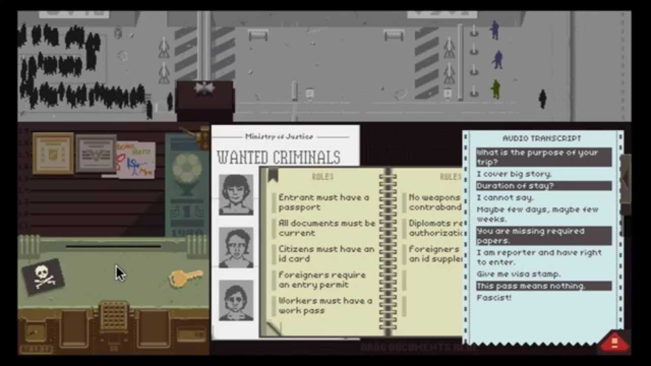 Papers, Please - All endings ( 1-20 ) 