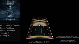 Shadow of Intent - The Return Real Drums Chart (Phase Shift Custom)