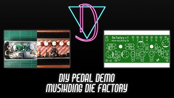 DIY Pedal Demo - Musikding Die Factory - Fuzz