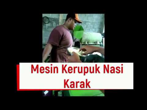 Mesin Pembuat Kerupuk Karak Gendar