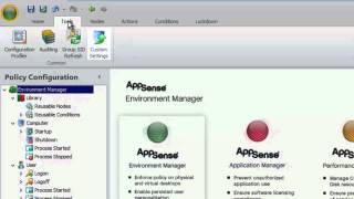 How to use Custom Settings in the AppSense Environment Manager console.