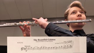 The Beautiful Galatea Orchestra Flute Pov Wsheet Music