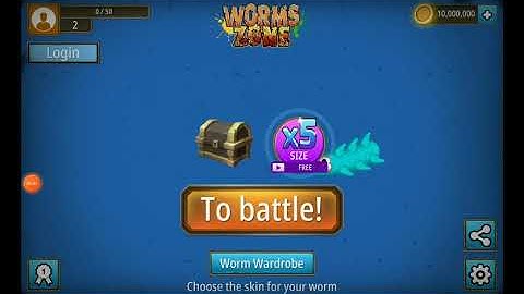 worm zone io change background and food