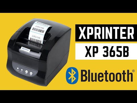 XPrinter XP-365B Bluetooth - Receipt & Label Printing via Bluetooth with Aronium POS