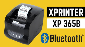 XPrinter XP-365B Bluetooth - Receipt & Label Printing via Bluetooth with Aronium POS