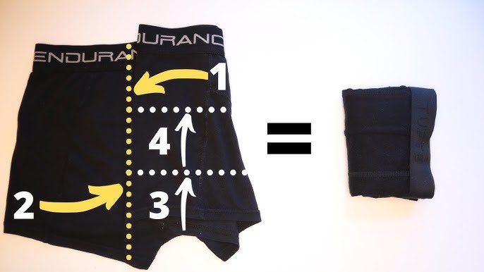 6 Neat Ways To Fold Men's Briefs, Trunks & Boxers 