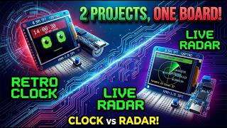 Build Your Own Flight Tracker And Desktop Robot Eye Clock Using ESP32