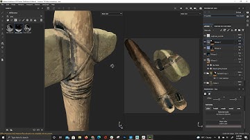 Axe Details in Substance Painter