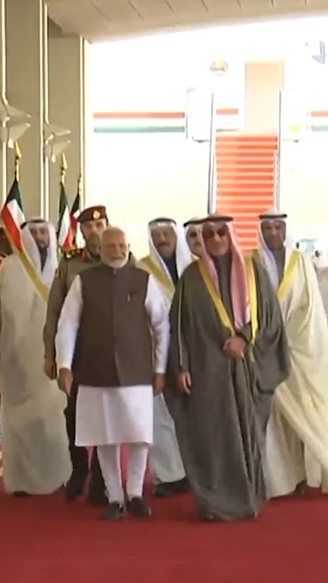 PM Modi arrives in Kuwait | #shorts