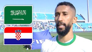 ملخص مباراة السعودية وكرواتيا | أداء رائع للمنتخب السعودي | استعدادات كأس العالم | ودية 16-11-2022