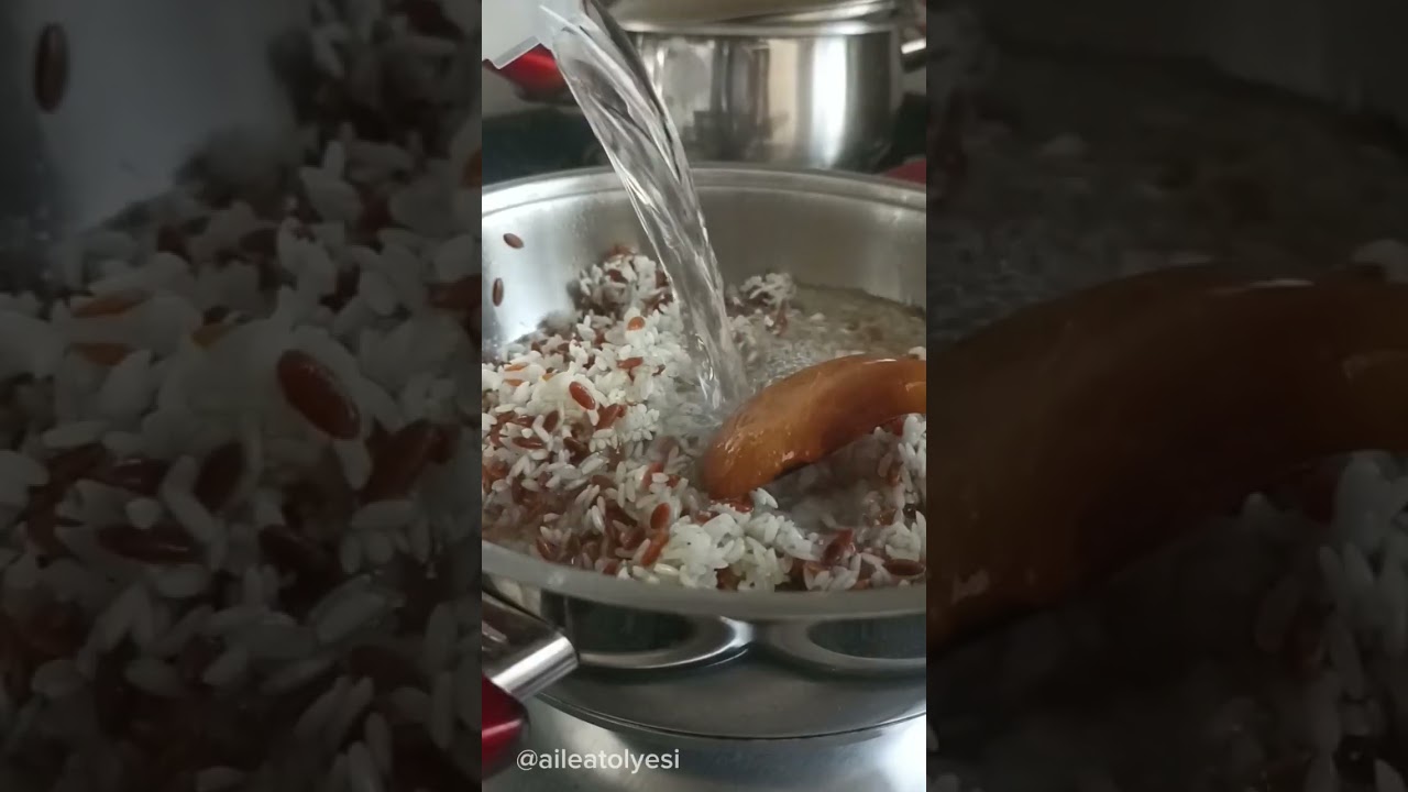 Pirinç Pilavı ne kadar zor olabilir ki ???? zor değil ama dikkatli olunmalı #pilav #pirinçpilavı #yemek