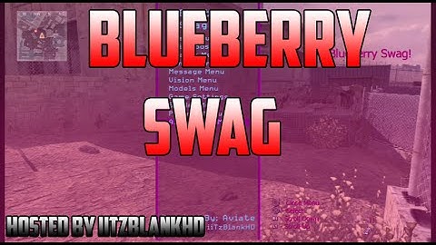MW3 RTM Menu - BlueBerry Swag - Hosted by iiTzBlankHD