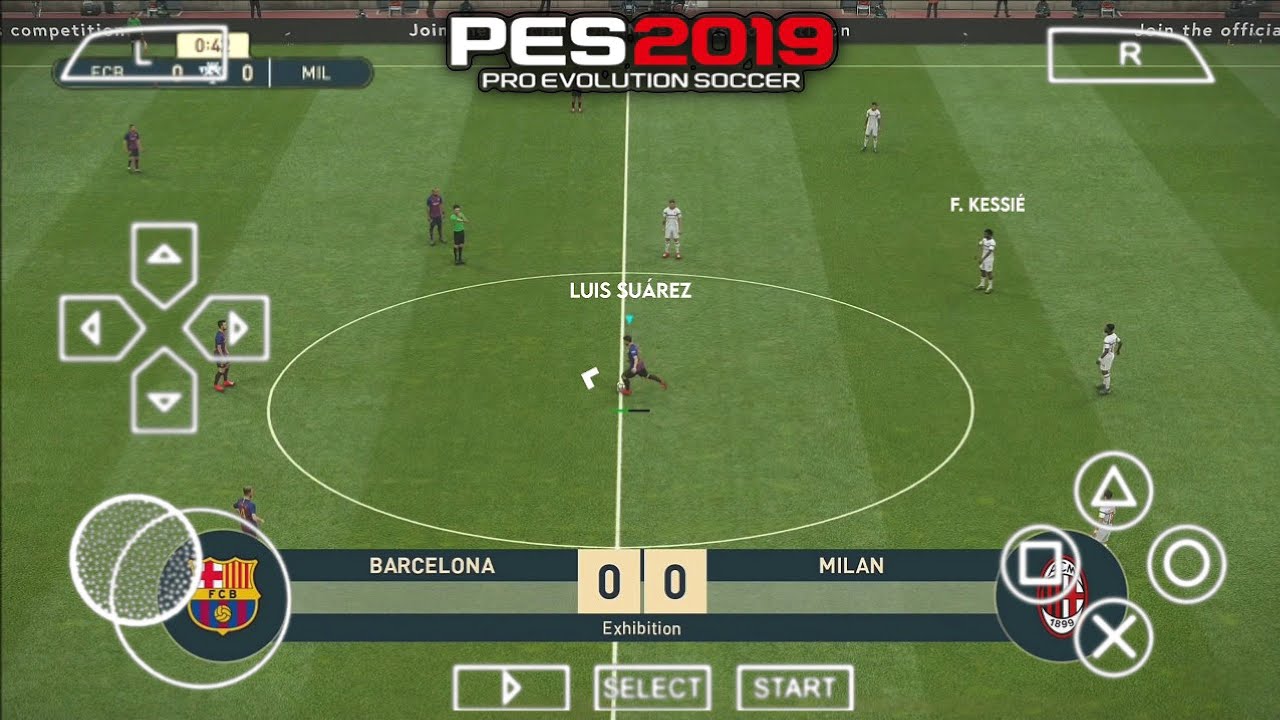 PES Lite 2019 PPSSPP 300 MB Iso PS4 Camera Download 