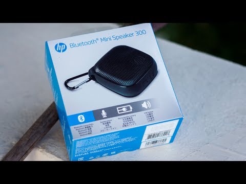 HP Mini 300 Bluetooth Speaker Unboxing