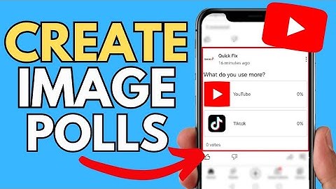 How To Make Image Poll on YouTube | Very Simple