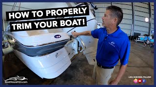 How To Trim Your Boat (Basics Of Boat Trim & Tilt) 2020 Edition
