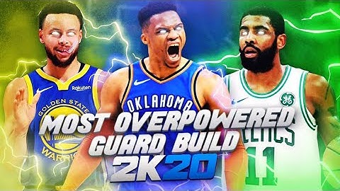 MOST OVERPOWERED GUARD BUILD IN 2K20!
