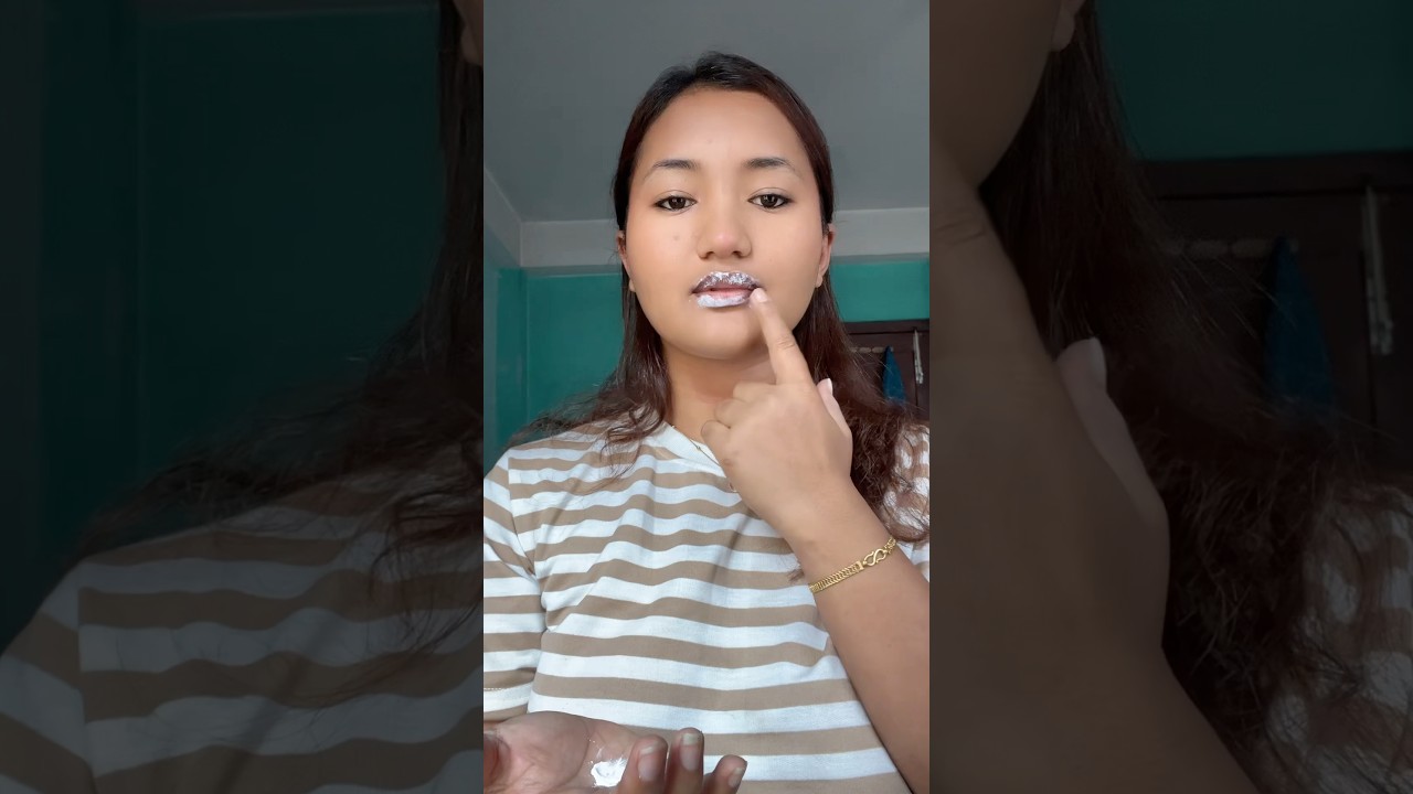 Smudge-proof lips in seconds👄watch the trick 