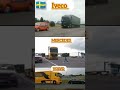 🔥 Volvo vs Mercedes vs Iveco – The Safety Test That Shocked Everyone! 🤯🚛