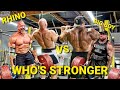 WHO HAS THE STRONGER BACK: BIG BOY or STAN "The RHINO" EFFERDING