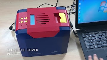 Seaory S20 Card Printer Printing Video