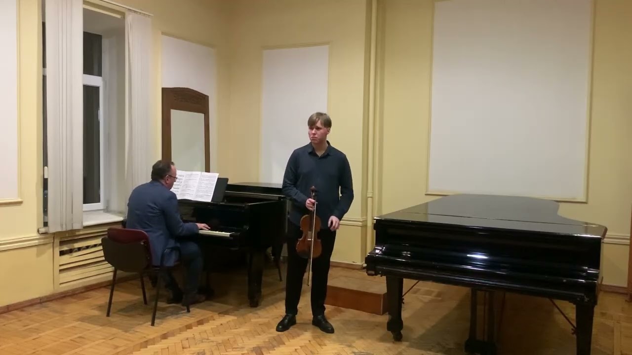 Н. Паганини, концерт 1, частина 1