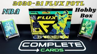 202021 Panini Flux Fotl Basketball Hobby Box Opening