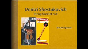 Shostakovich, String Quartet 8 - Video Score - Borodin Quartet