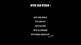 A Perfect Answer For BTS HATERS...😂🤣😂🤣🤣🤣 #bts