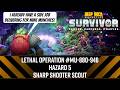 Lethal Operation # MU-880-946 Haz 5 Sharp Shooter Scout - DRG: Survivor
