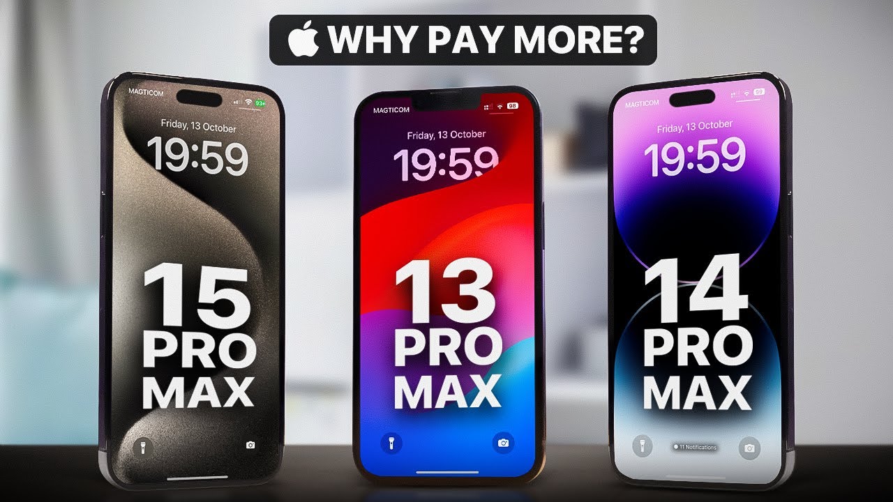 iPhone 15 Unboxing & Comparison: Pro Max vs Plus vs Pro — Eightify